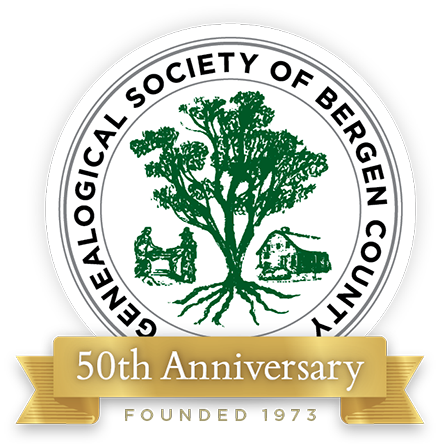 The Genealogical Society of Bergen County, NJ Logo
